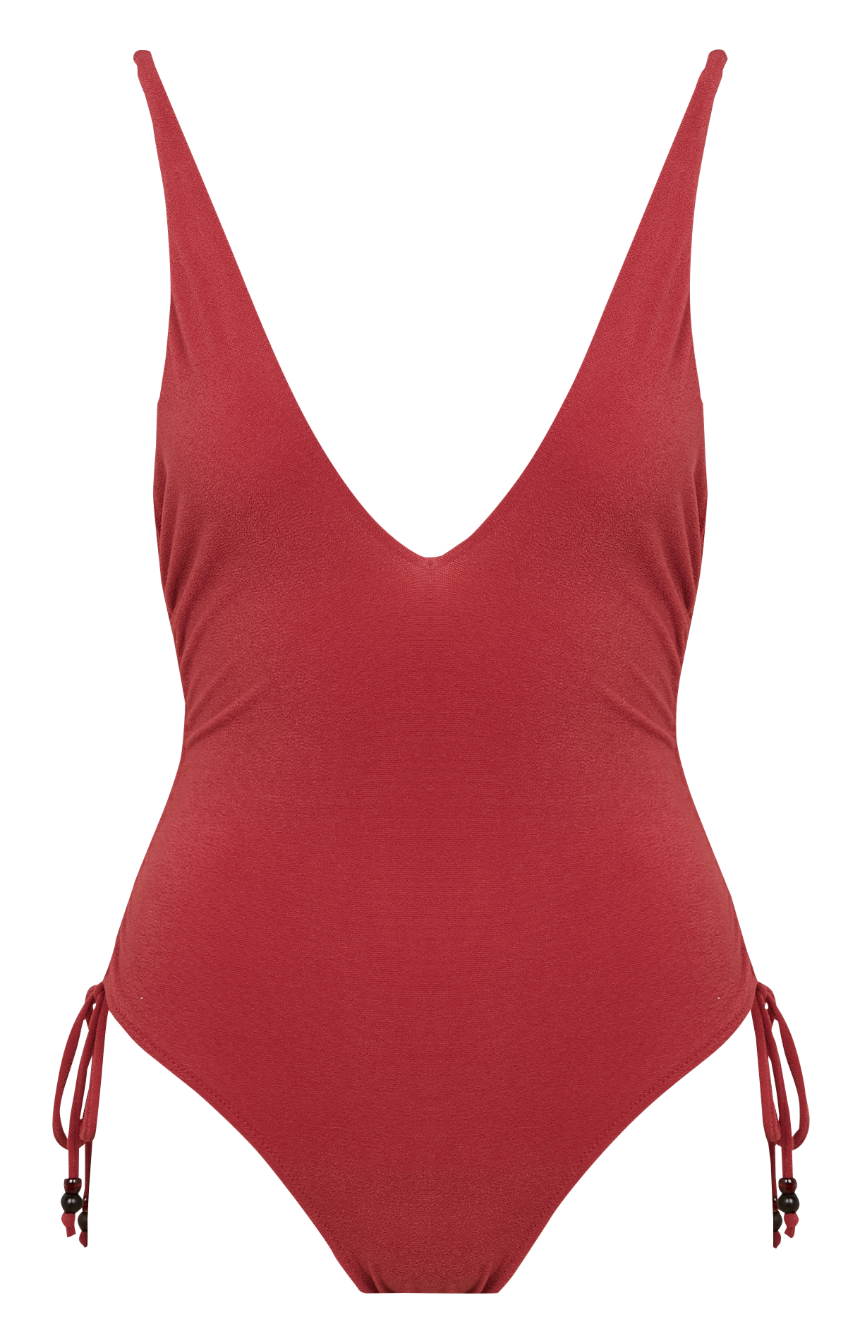 Maillot de bain 1 pièce sculptant  NENES PARIS Rouge