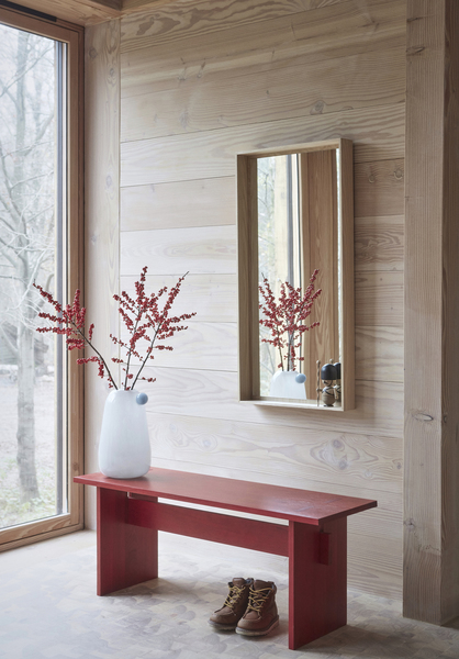 Glass vase OYOY LIVING DESIGN White