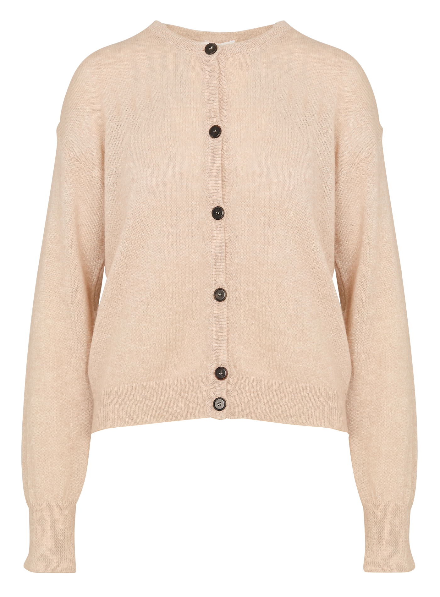 Cardigan en alpaga et coton  POMANDERE Blanc