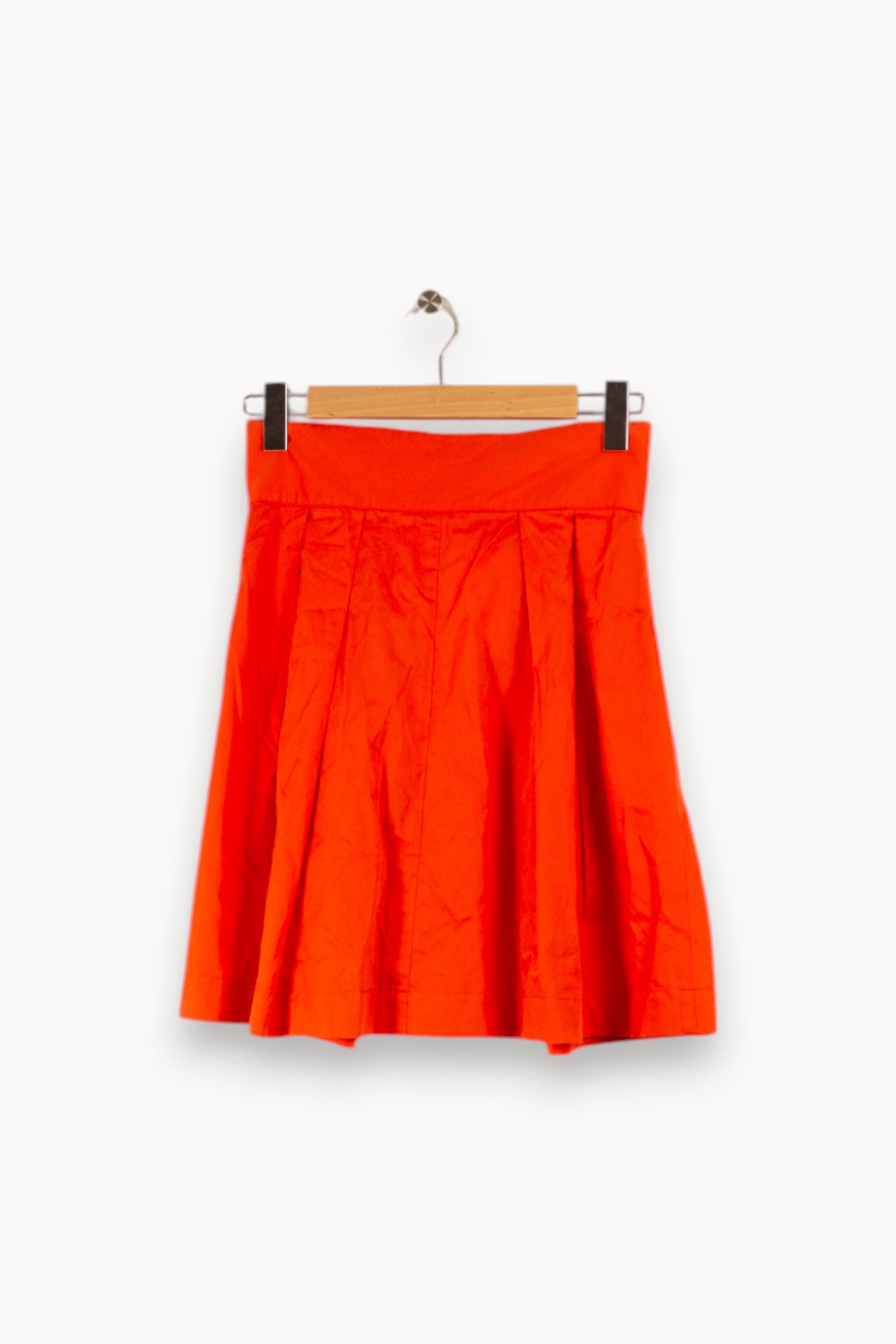 Short A-line skirt TARA JARMON - Seconde Main Orange