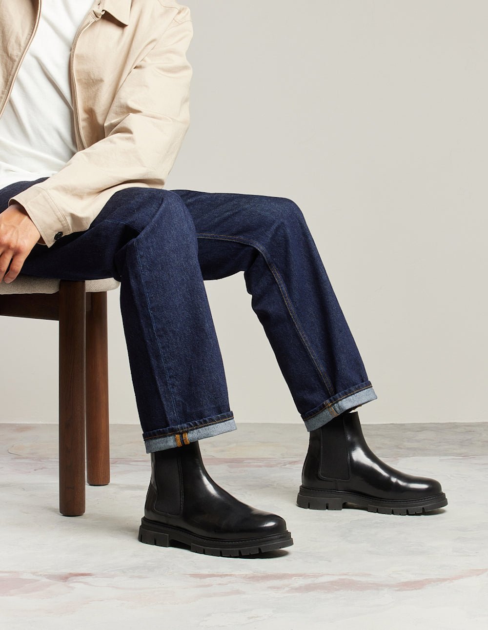 Ankle boots ODAJE EX. M.MOUSTACHE Black