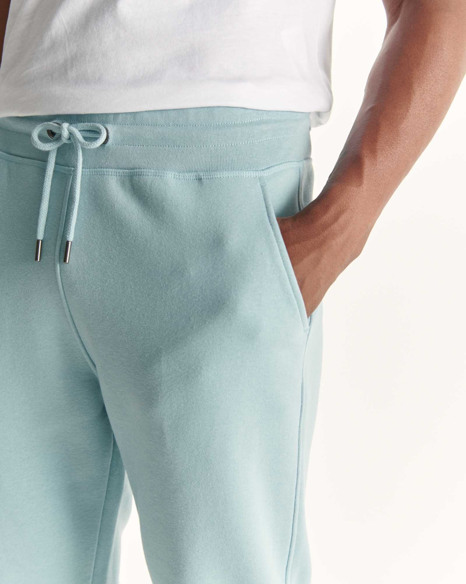 Men's organic cotton jogger pants Santiago JOTT Blue