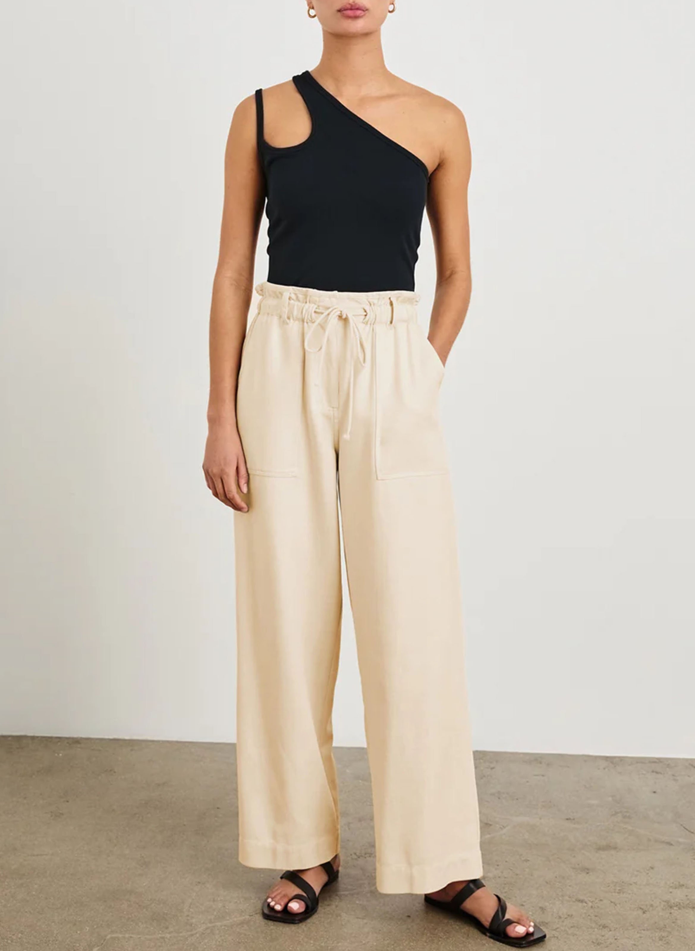 Cotton-blend chinos RAILS Beige