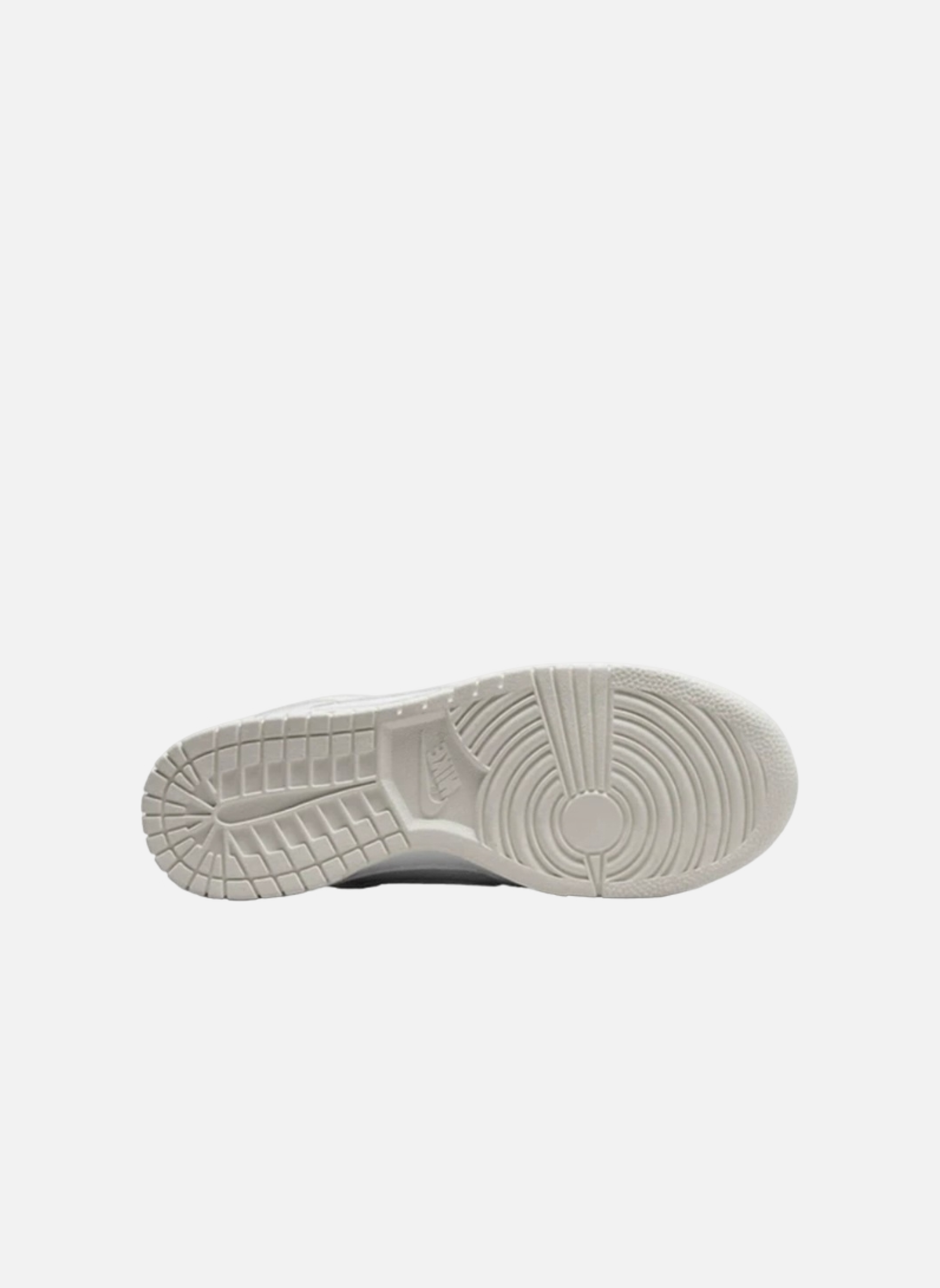 Leather low-top sneakers NIKE Yellow