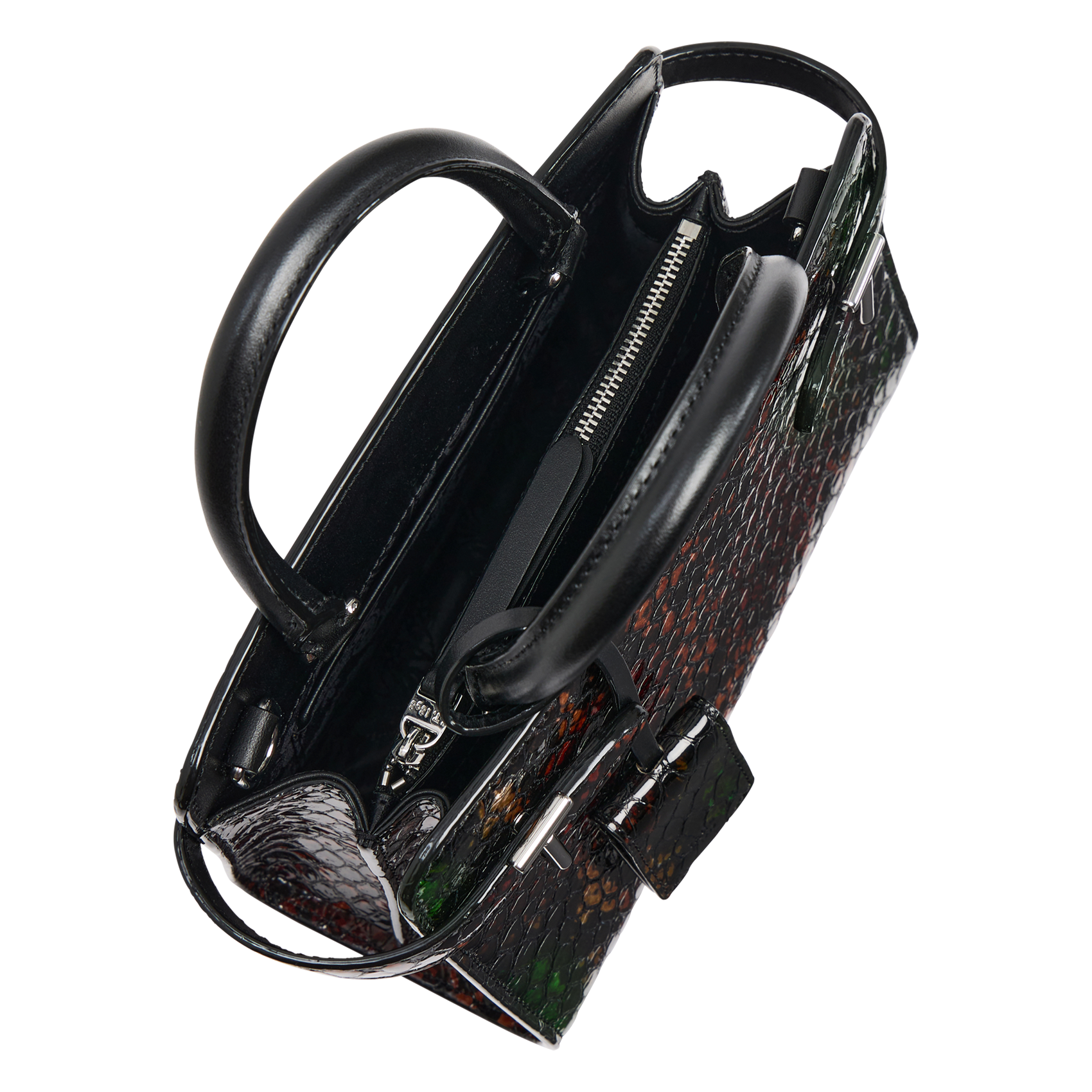 SAc bandoulière en cuir LE TANNEUR Multicolore