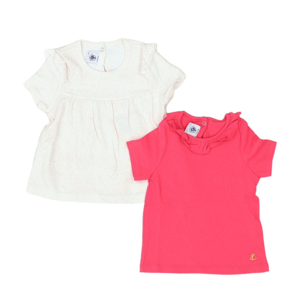 Pink Baby T-shirt - 18 months PETIT BATEAU - Seconde Main Pink