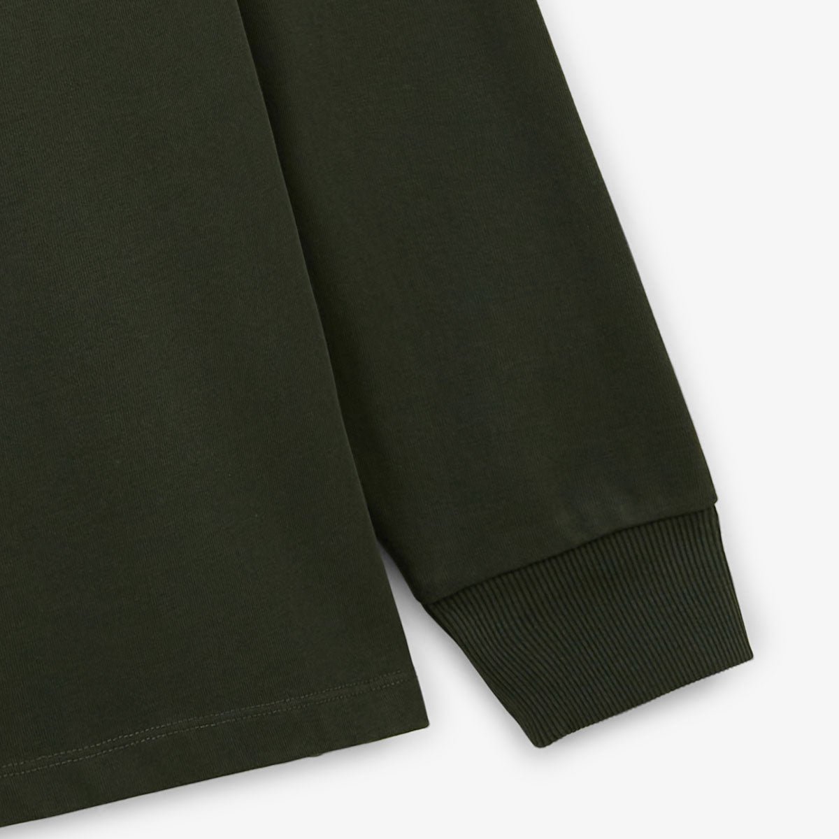 Long-sleeved rugby polo SERGE BLANCO Green