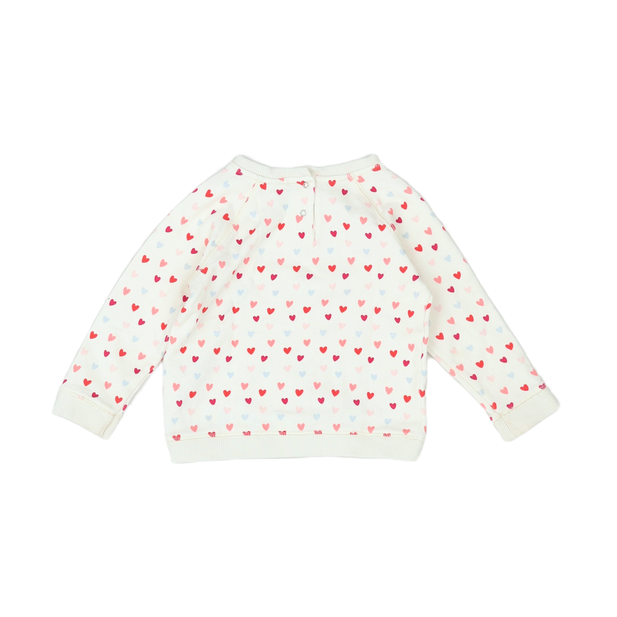 White Baby Sweatshirt - 24 months BONTON - Seconde Main White