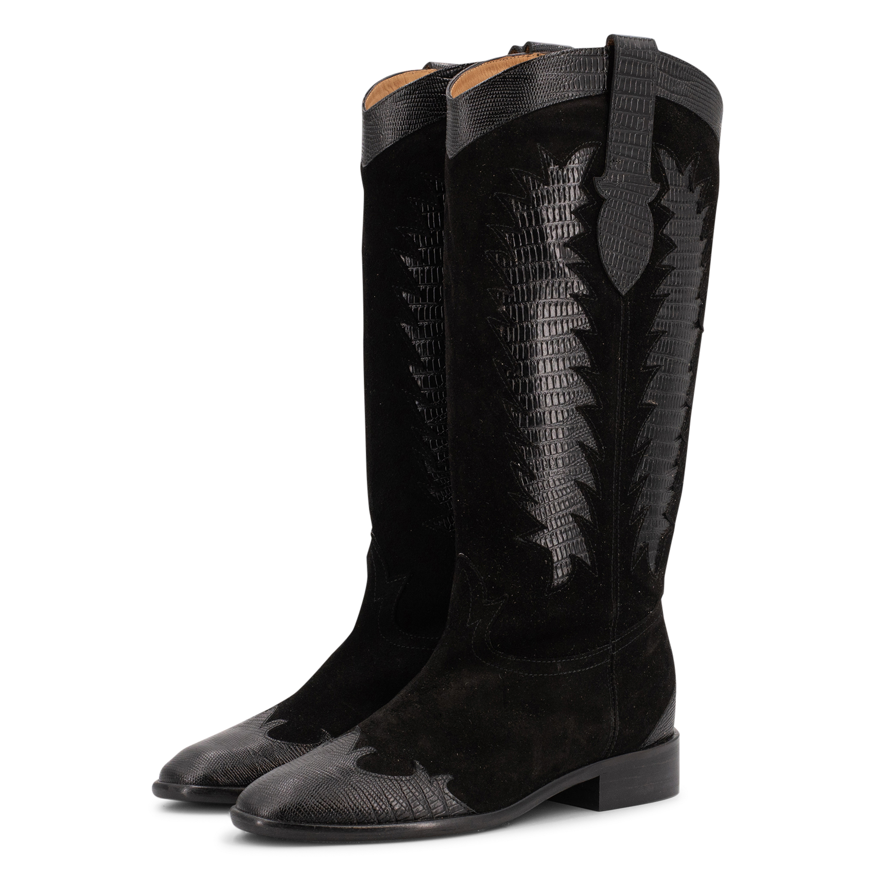 Bottes en cuir TORAL Noir