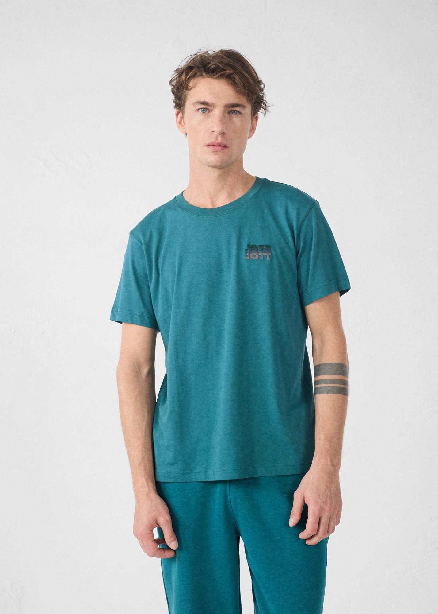 Graphic short sleeve T-shirt JOTT Green