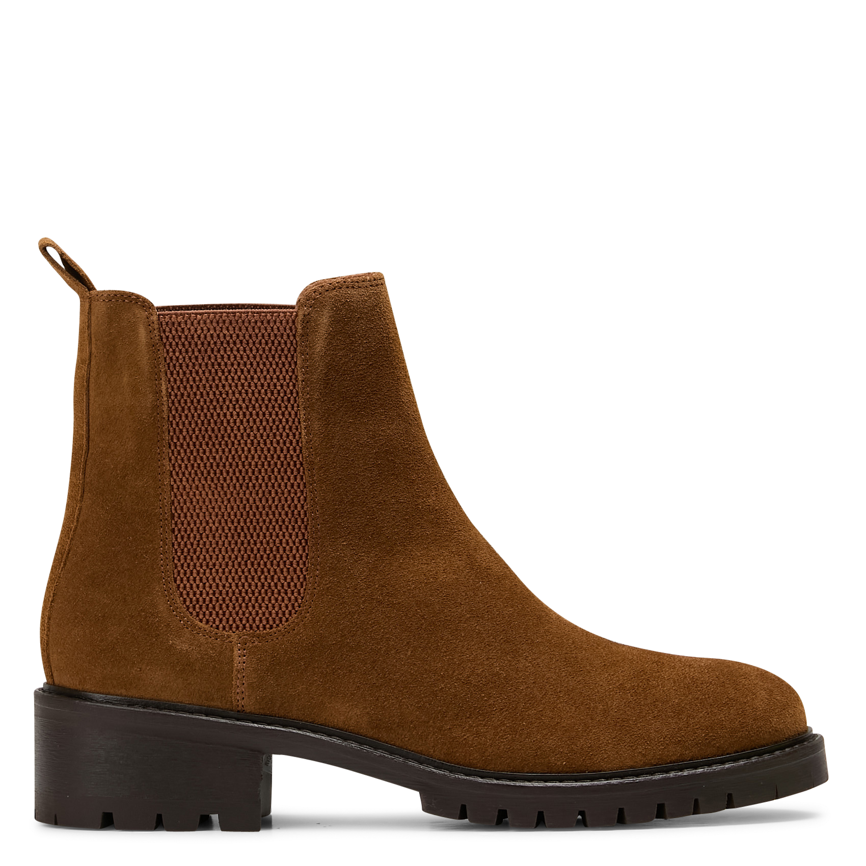 Bottines Chelsea en cuir suédé MELLOW YELLOW Marron