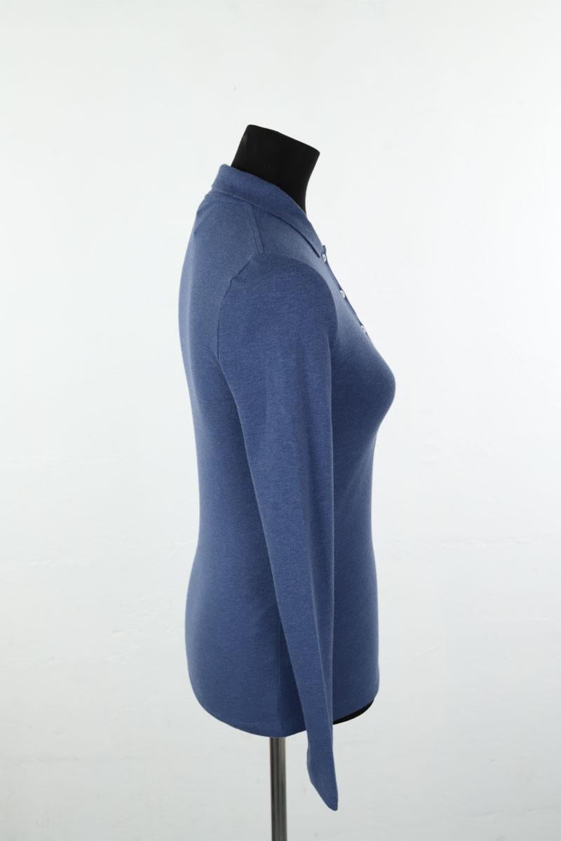 Cotton polo shirt LACOSTE - SECONDE MAIN Blue