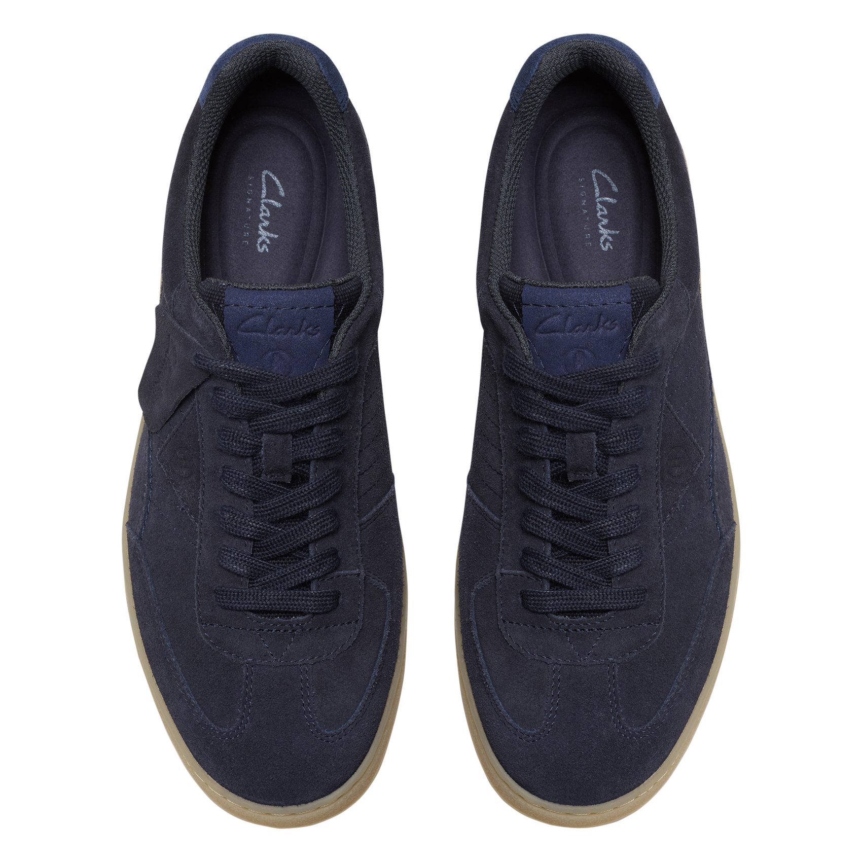 Sneaker aus Wildleder CLARKS Blau