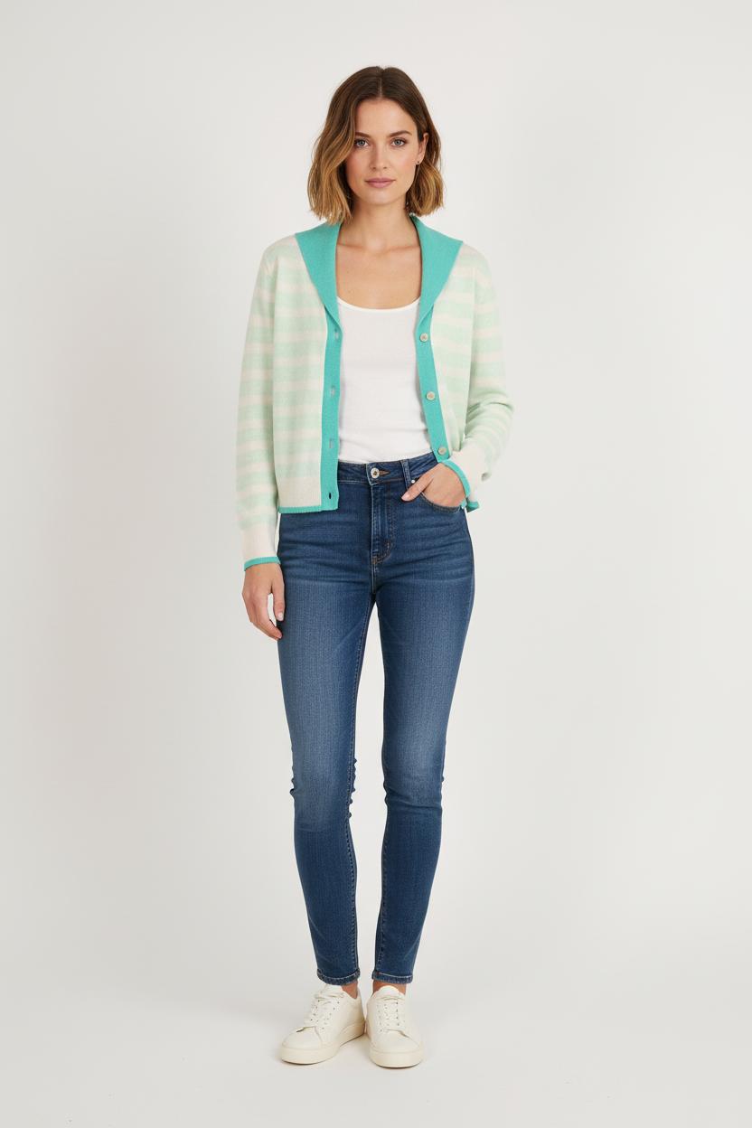 Cardigan ABSOLUT CASHMERE - Seconde main Green