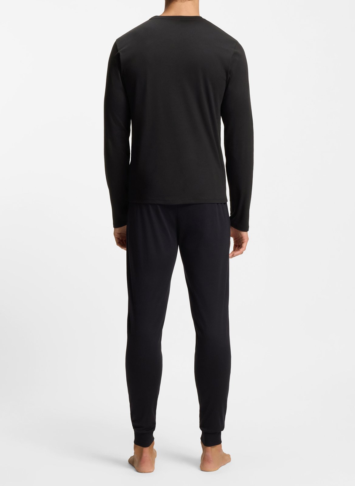 Cotton pajama set BOSS Black