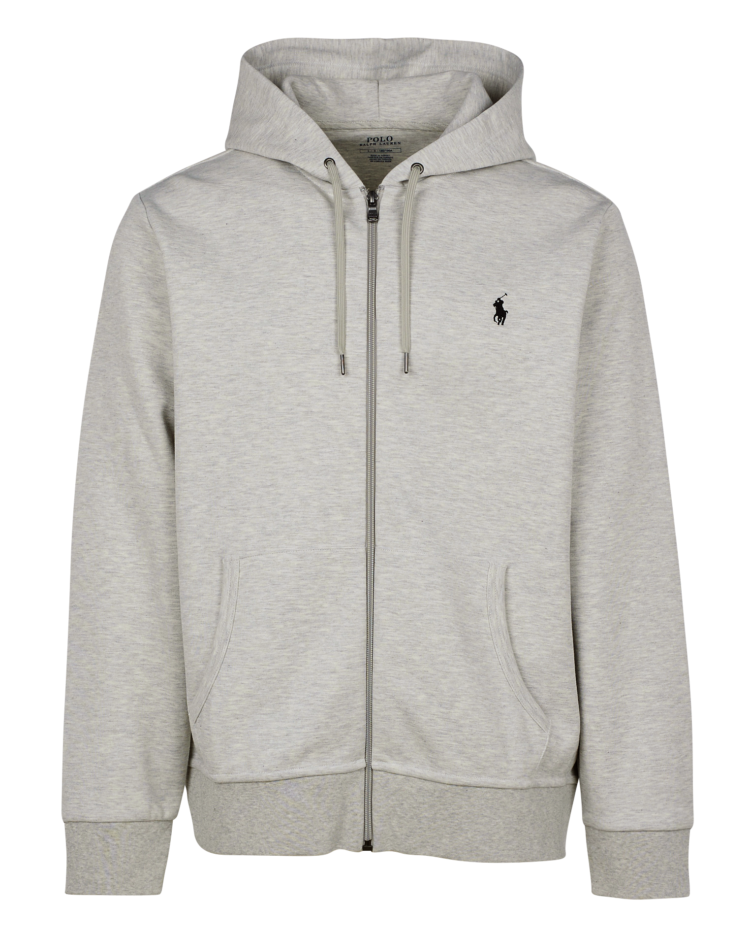 Kapuzensweatshirt aus Baumwoll-Mix Grau