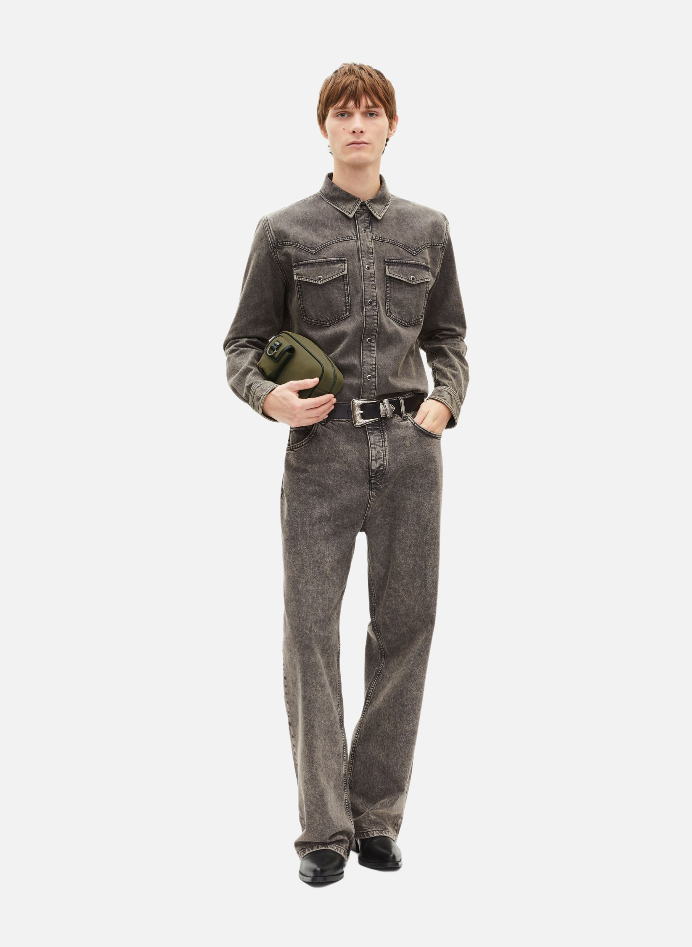 Slim cargo jeans THE KOOPLES Grey