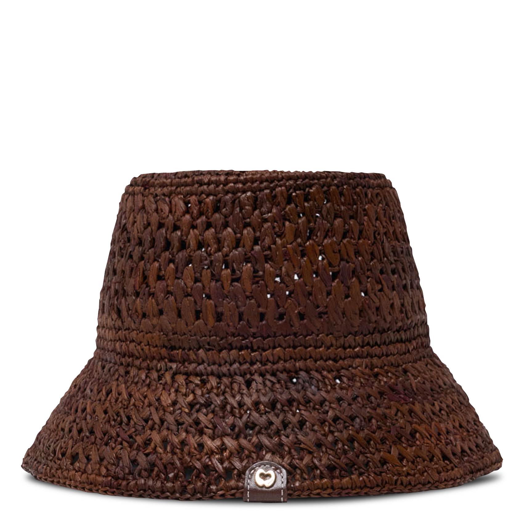 Crochet bucket hat MAJE Brown