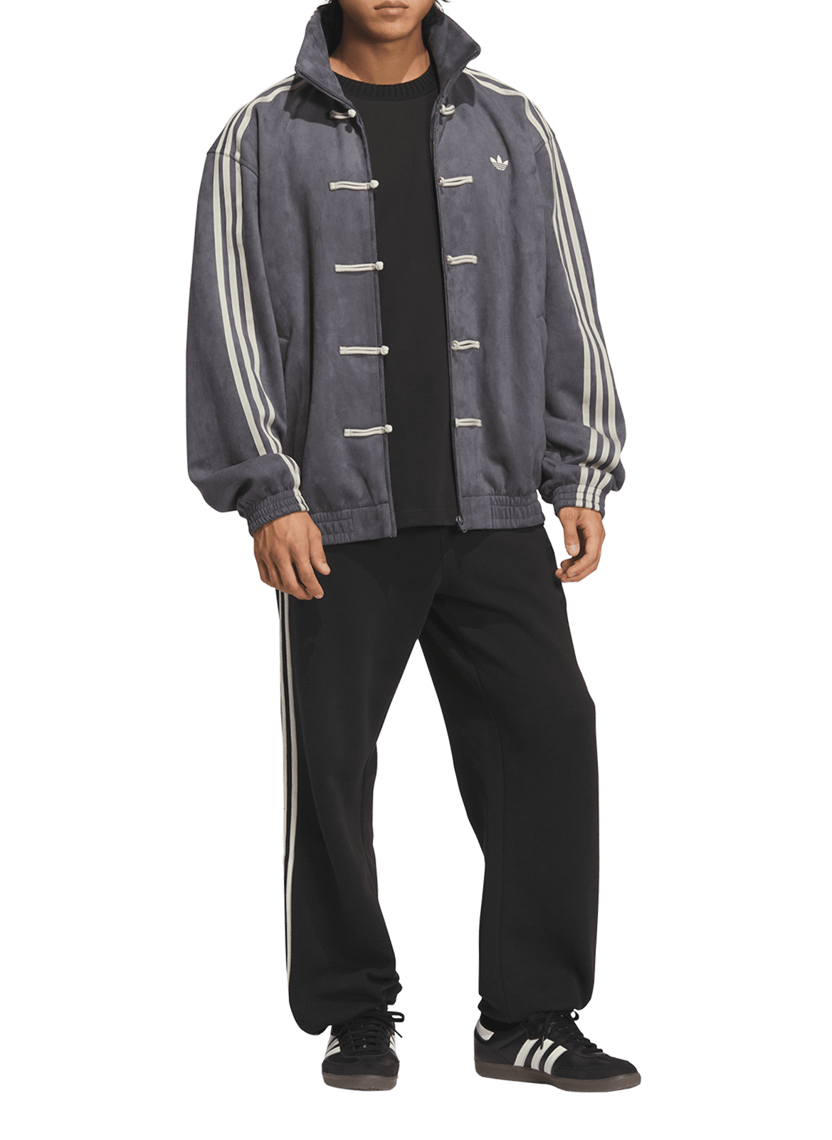 Jacke mit Stehkragen ADIDAS Grau