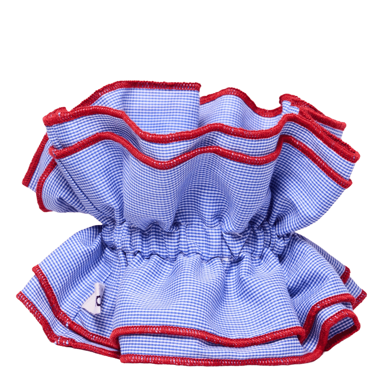 Maxi chouchou à motif vichy CHOU AU CARRE Bleu