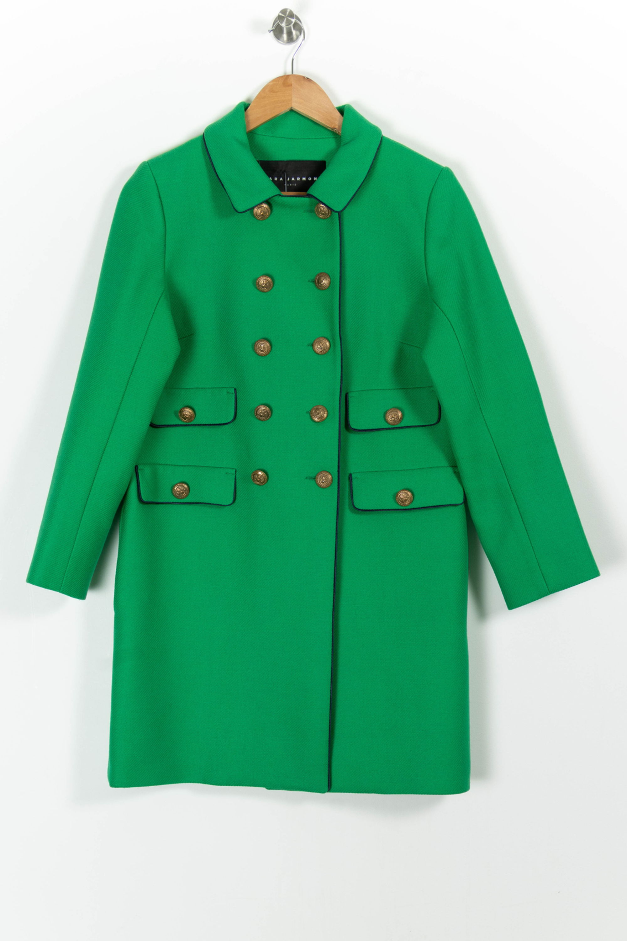 Long coat TARA JARMON - Seconde Main Green