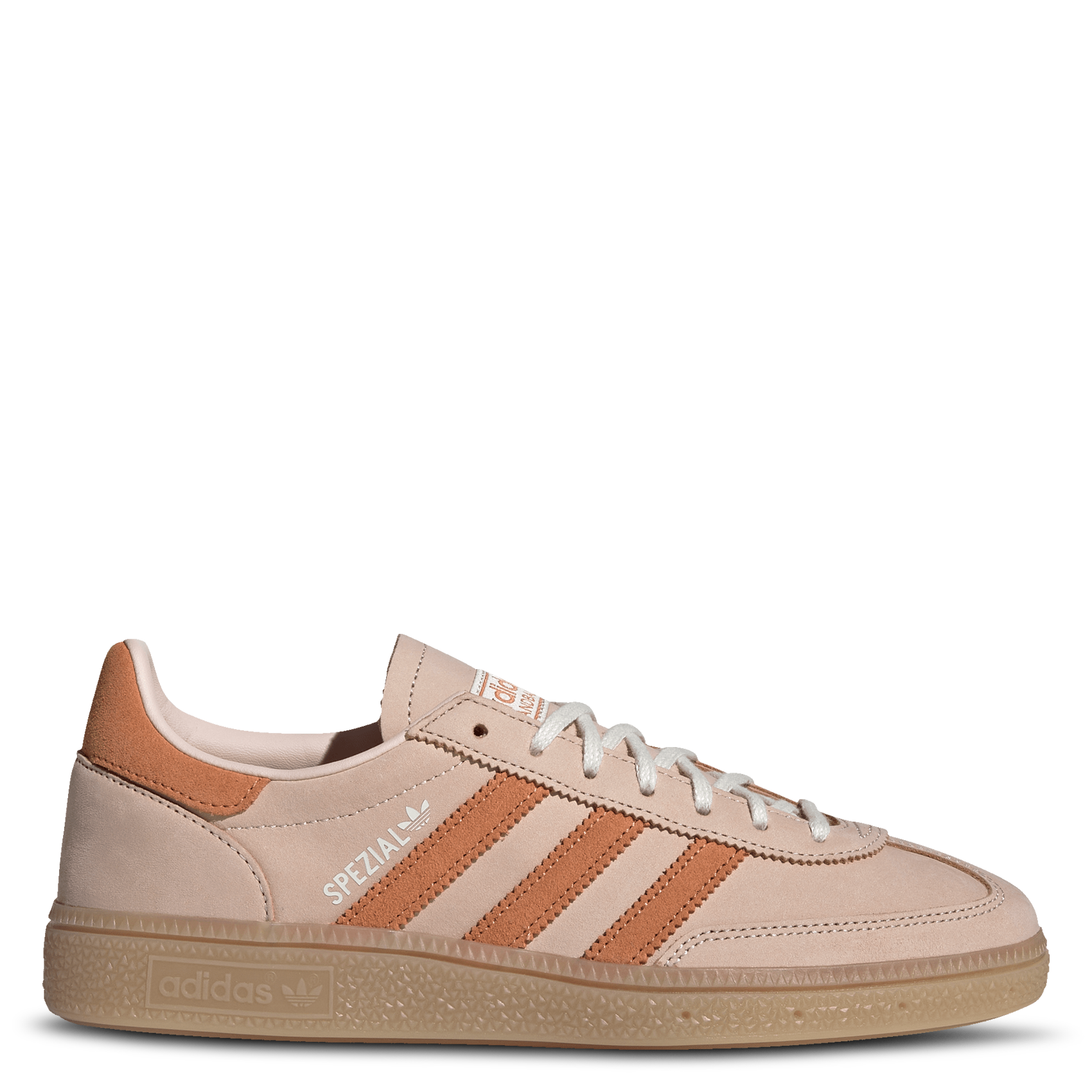 Baskets basses en cuir ADIDAS Rose