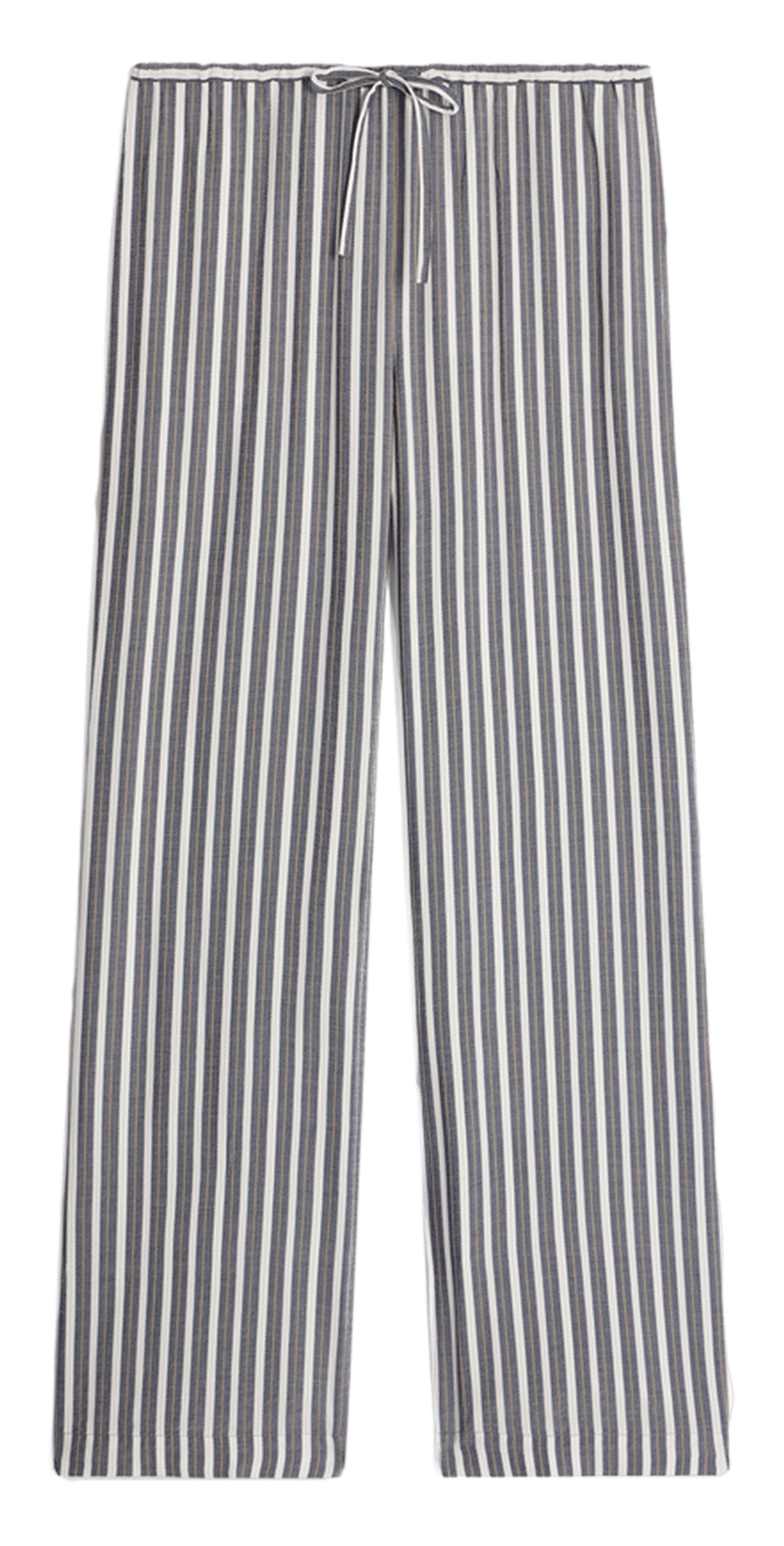 Pantalon large à rayures VANESSA BRUNO Gris