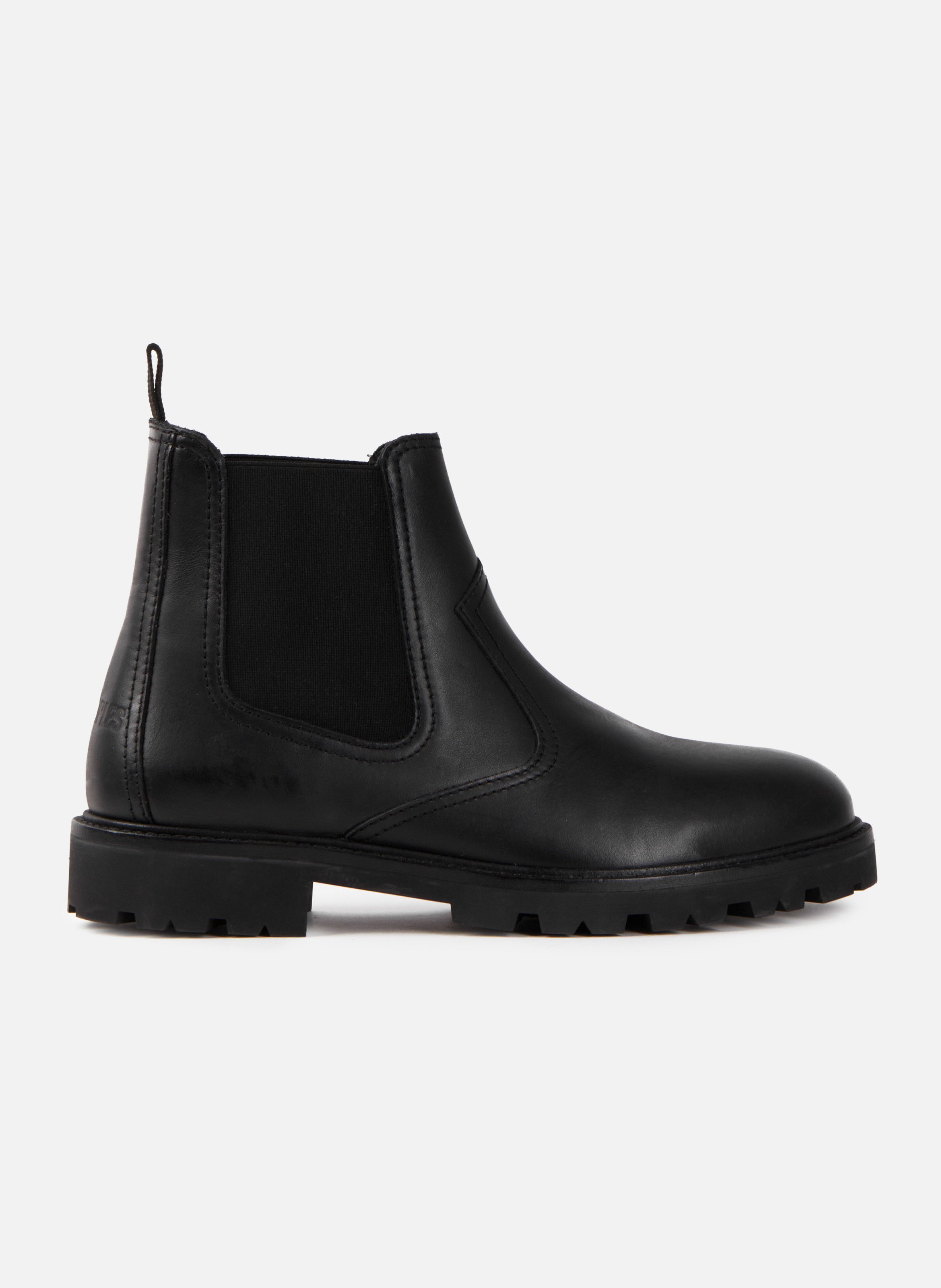 Leather Chelsea boots THE KOOPLES Black