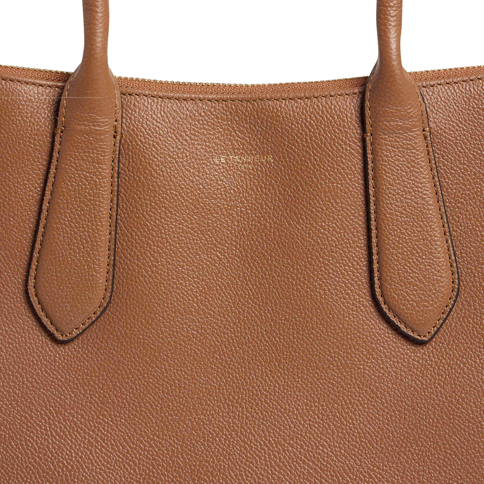 Leather document holder LE TANNEUR Brown