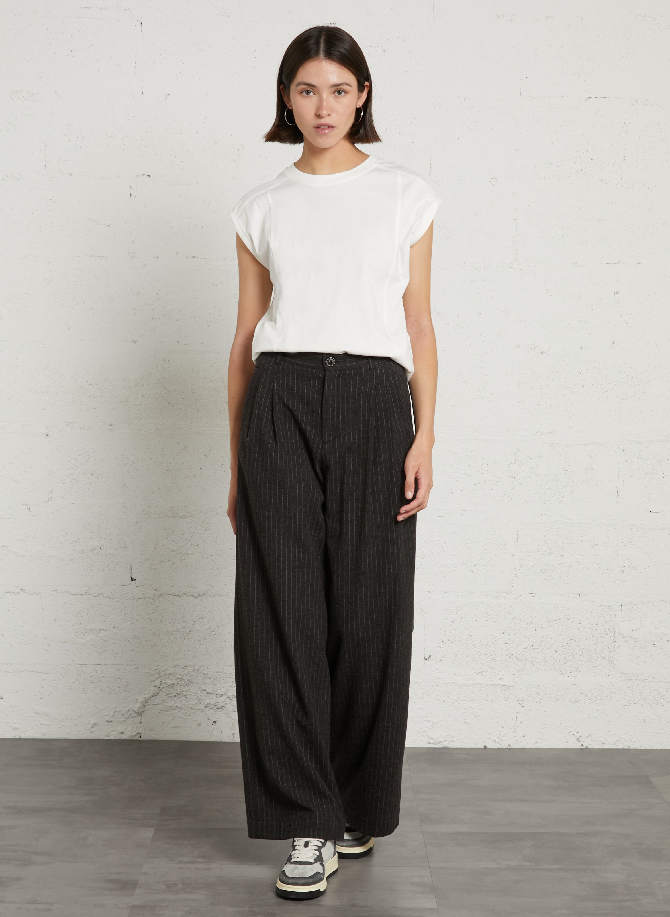 Striped wide-leg pants BELLEROSE Stripes
