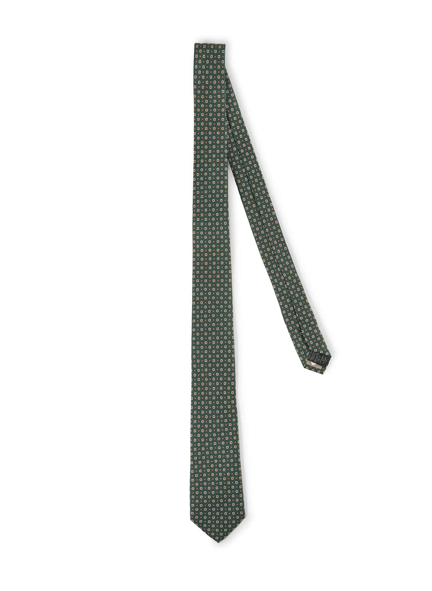 Printed silk tie AU PRINTEMPS PARIS