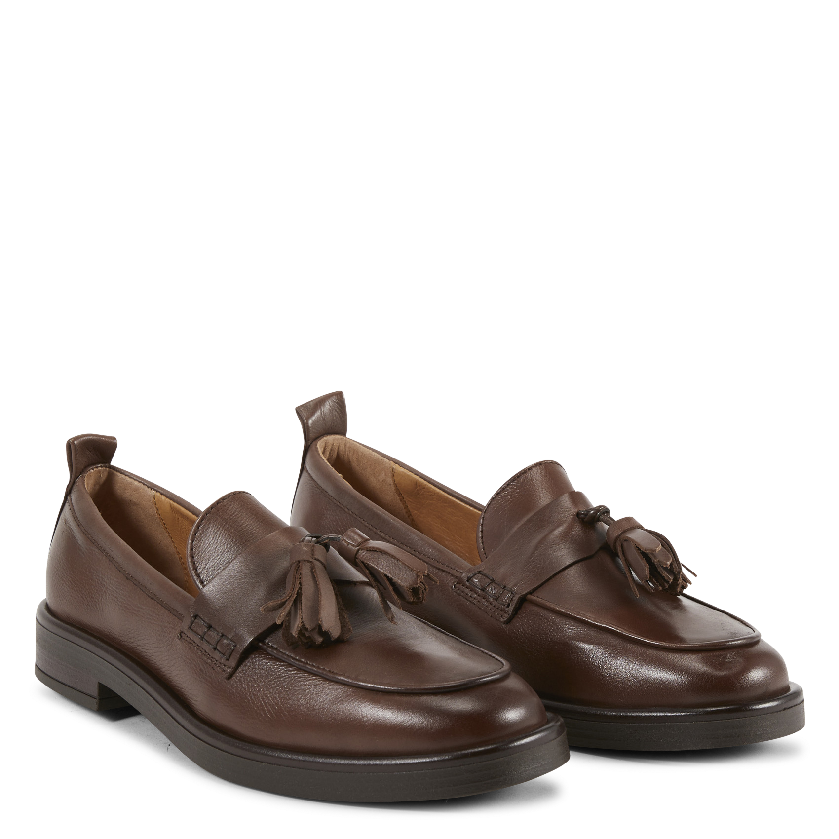 Leren mocassins PAVEMENT Bruin
