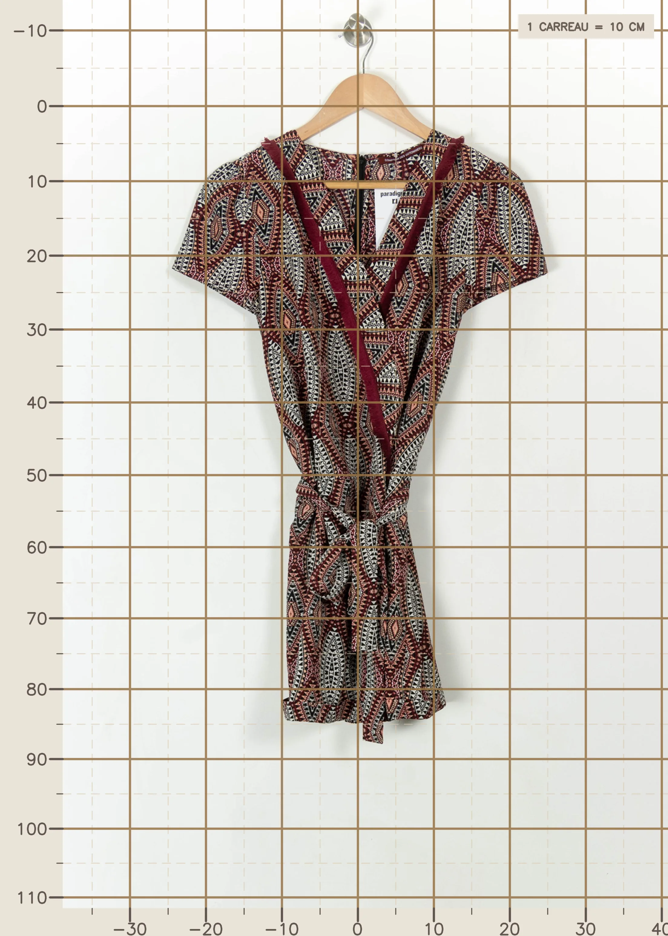 Playsuit COMPTOIR DES COTONNIERS - Seconde main Red