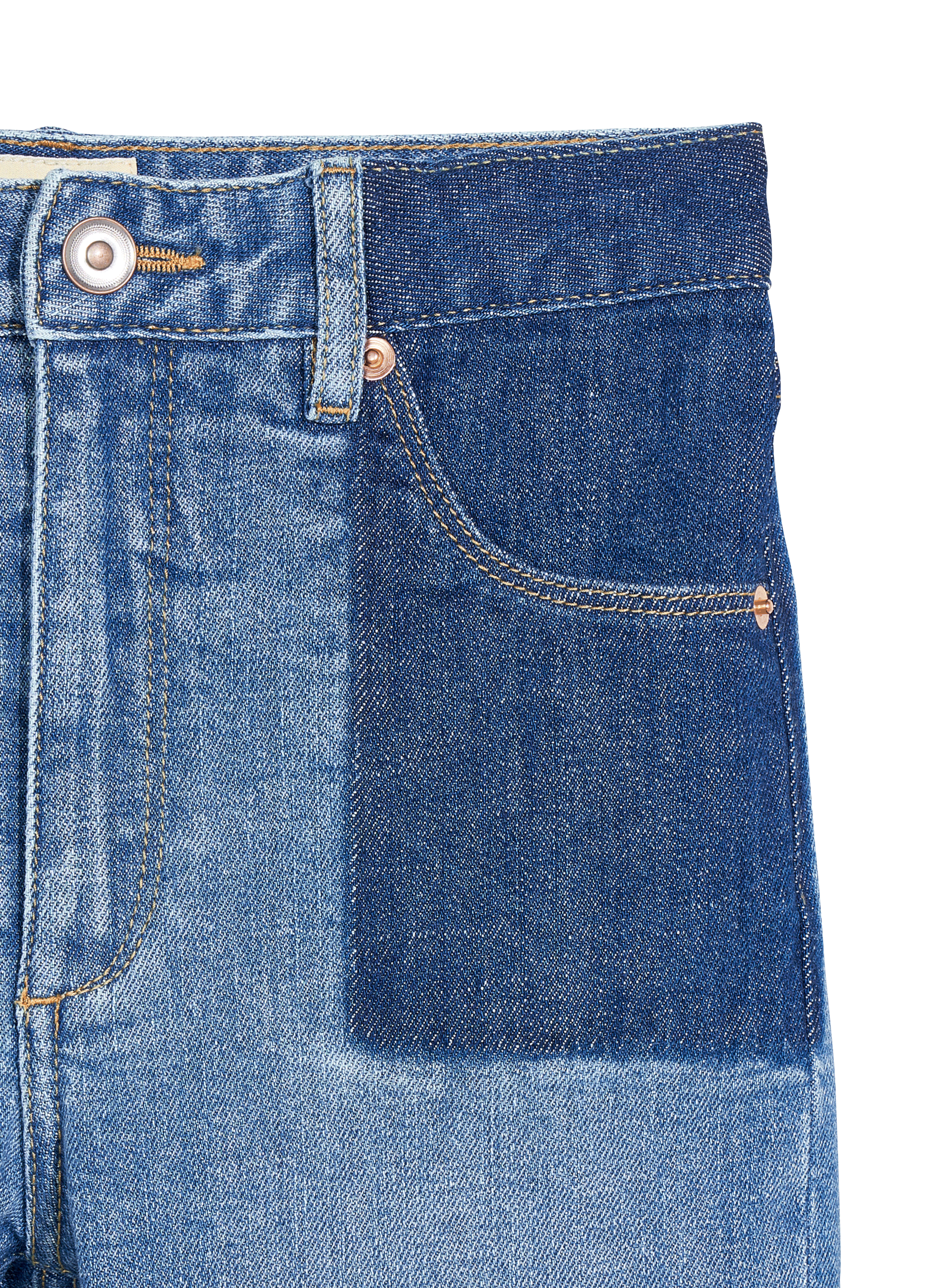 Flared cotton-blend jeans BELLEROSE Faded jeans
