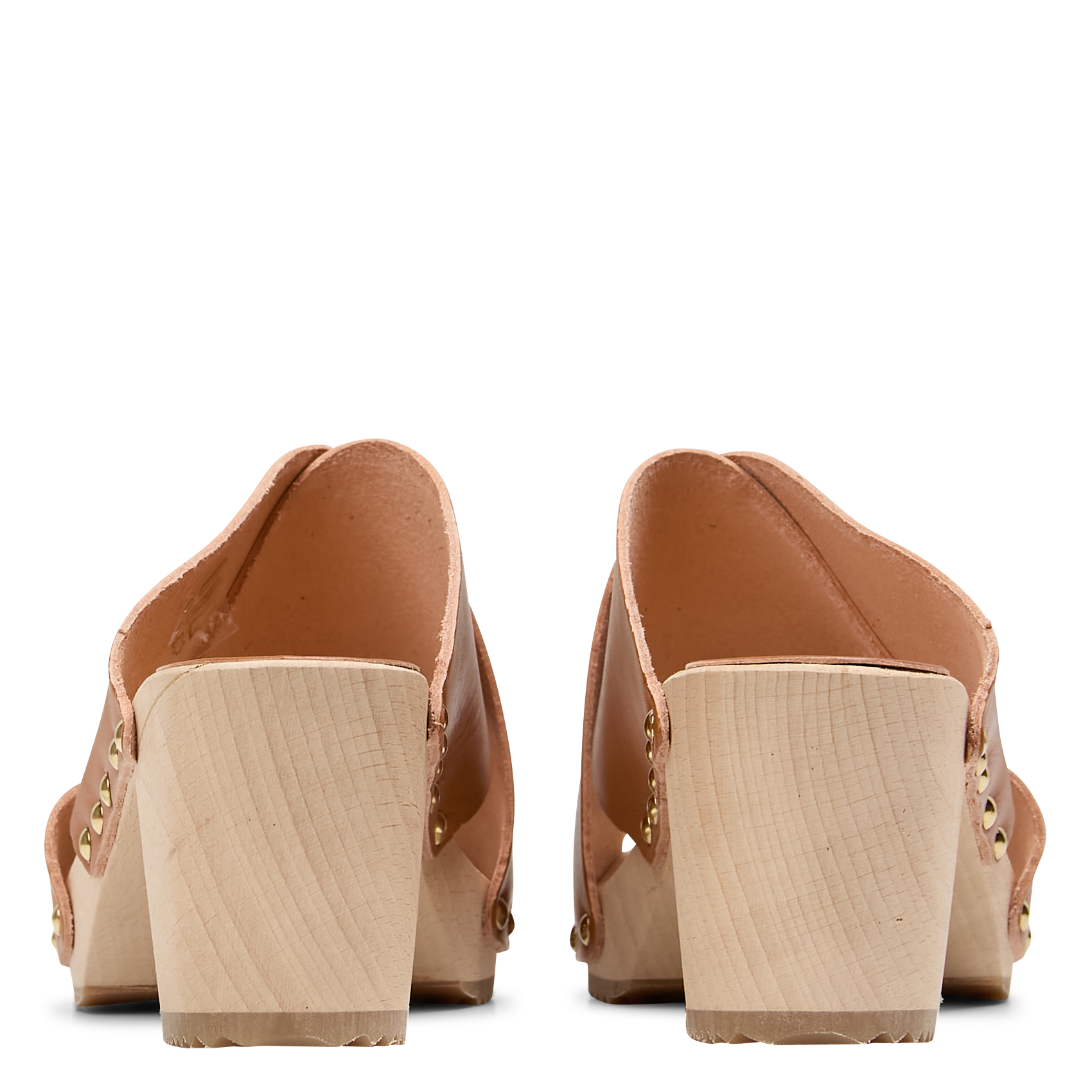 Sandale en cuir végétal BOSABO Marron