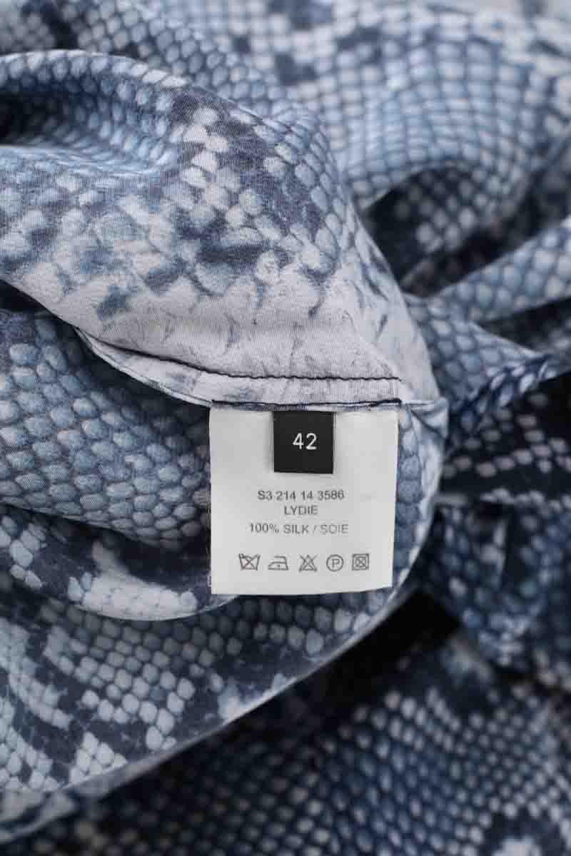 Daniel silk shirt JOSEPH - Seconde Main Blue