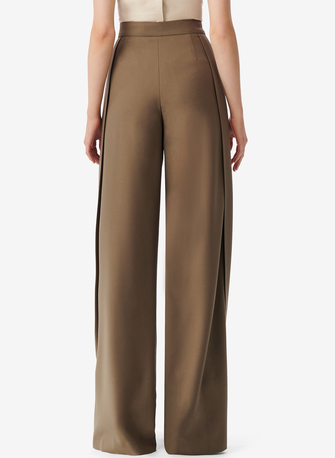 Wide trousers IRO Khaki