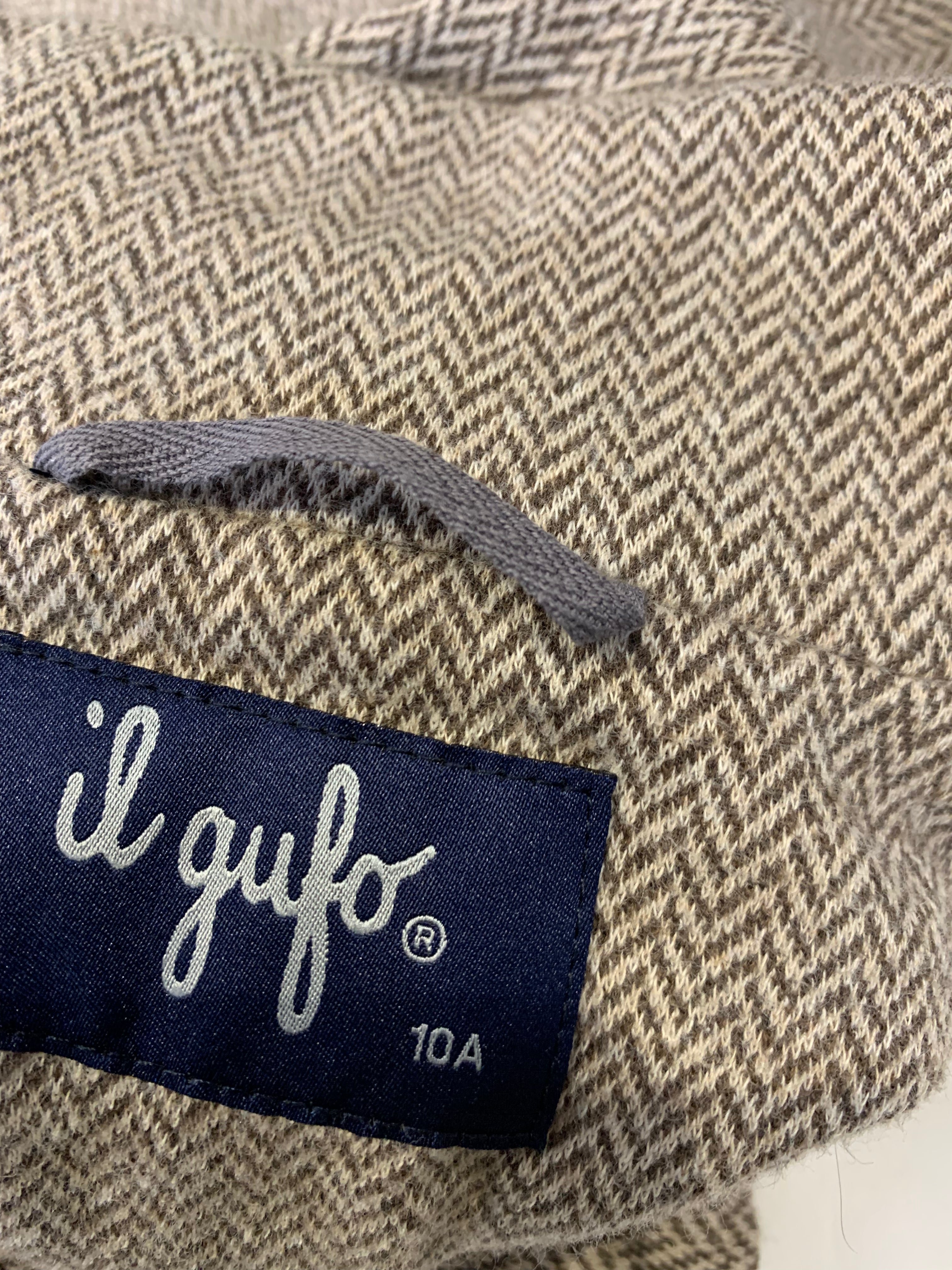 Brown Kids Blazer - 10 years IL GUFO - Seconde main Brown