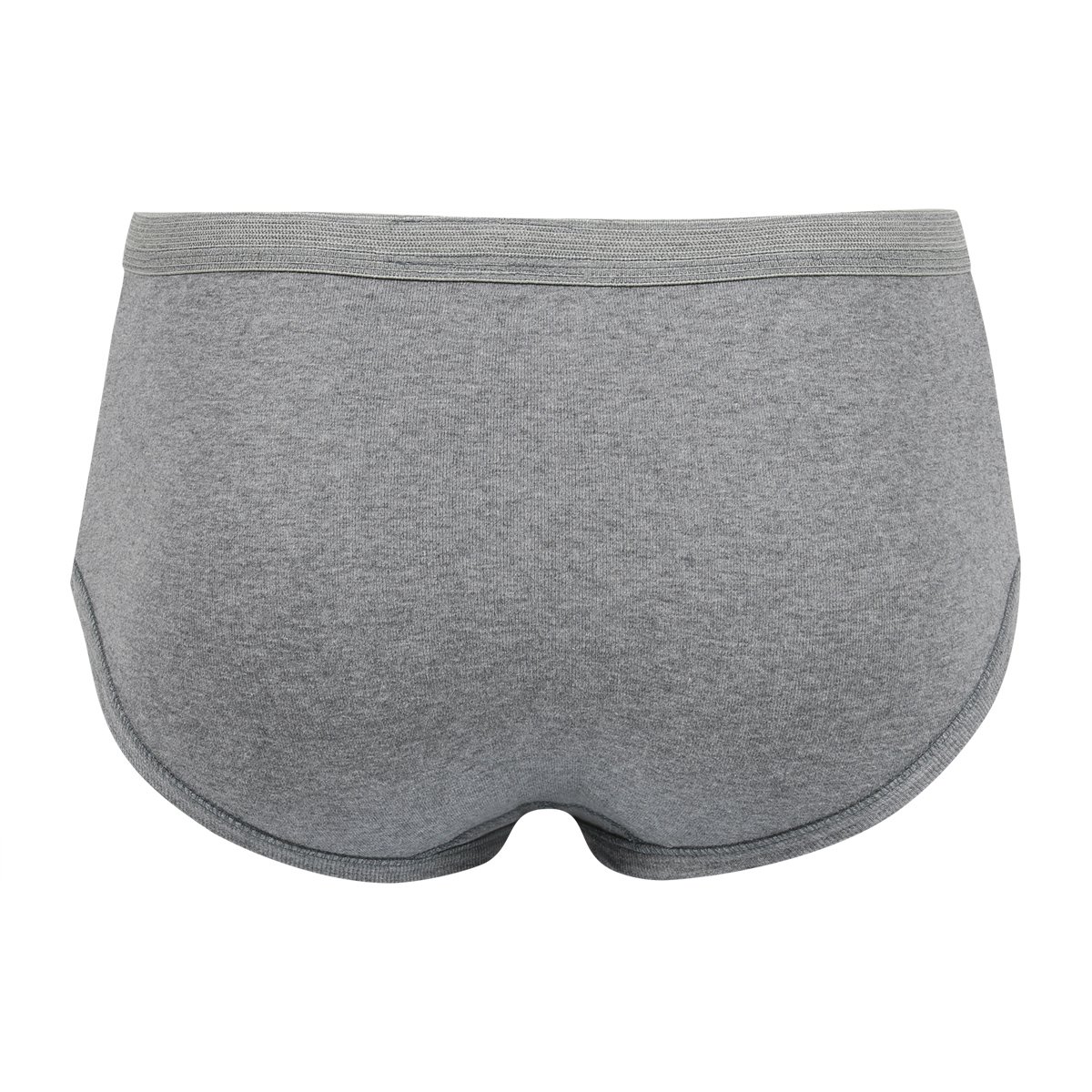 High-rise open premium pure cotton panties EMINENCE Grey