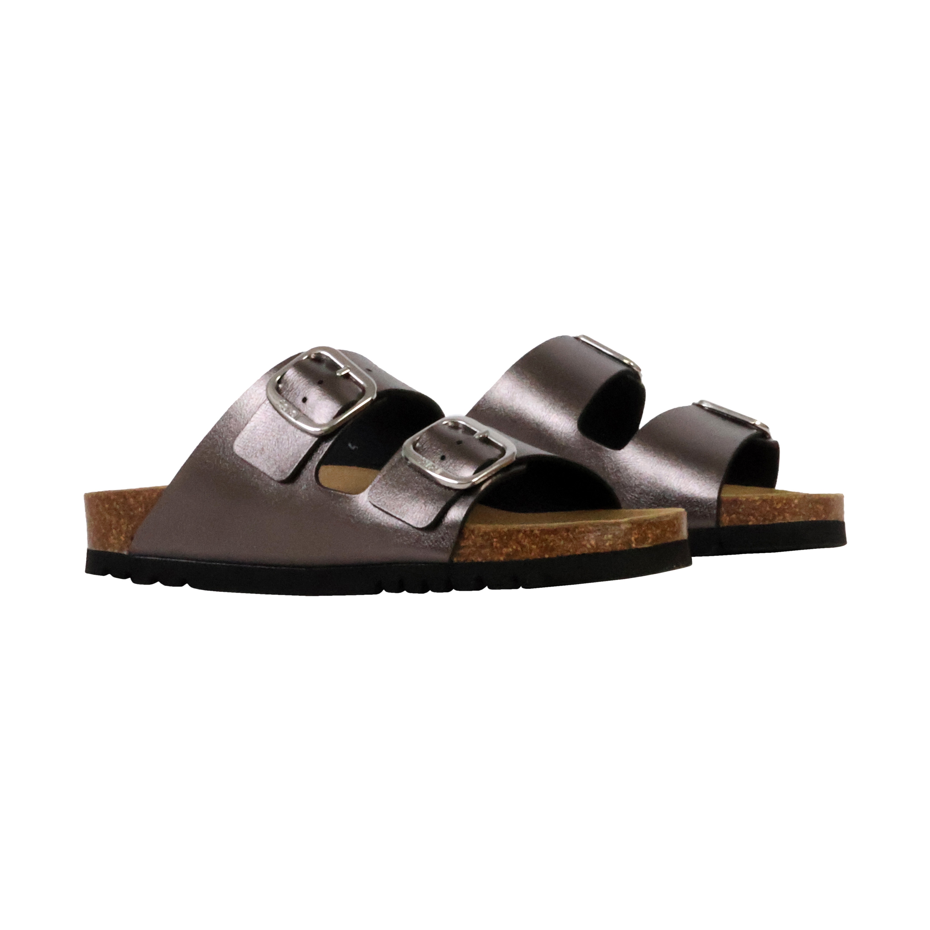 Josephine leather mules SCHOLL Grey