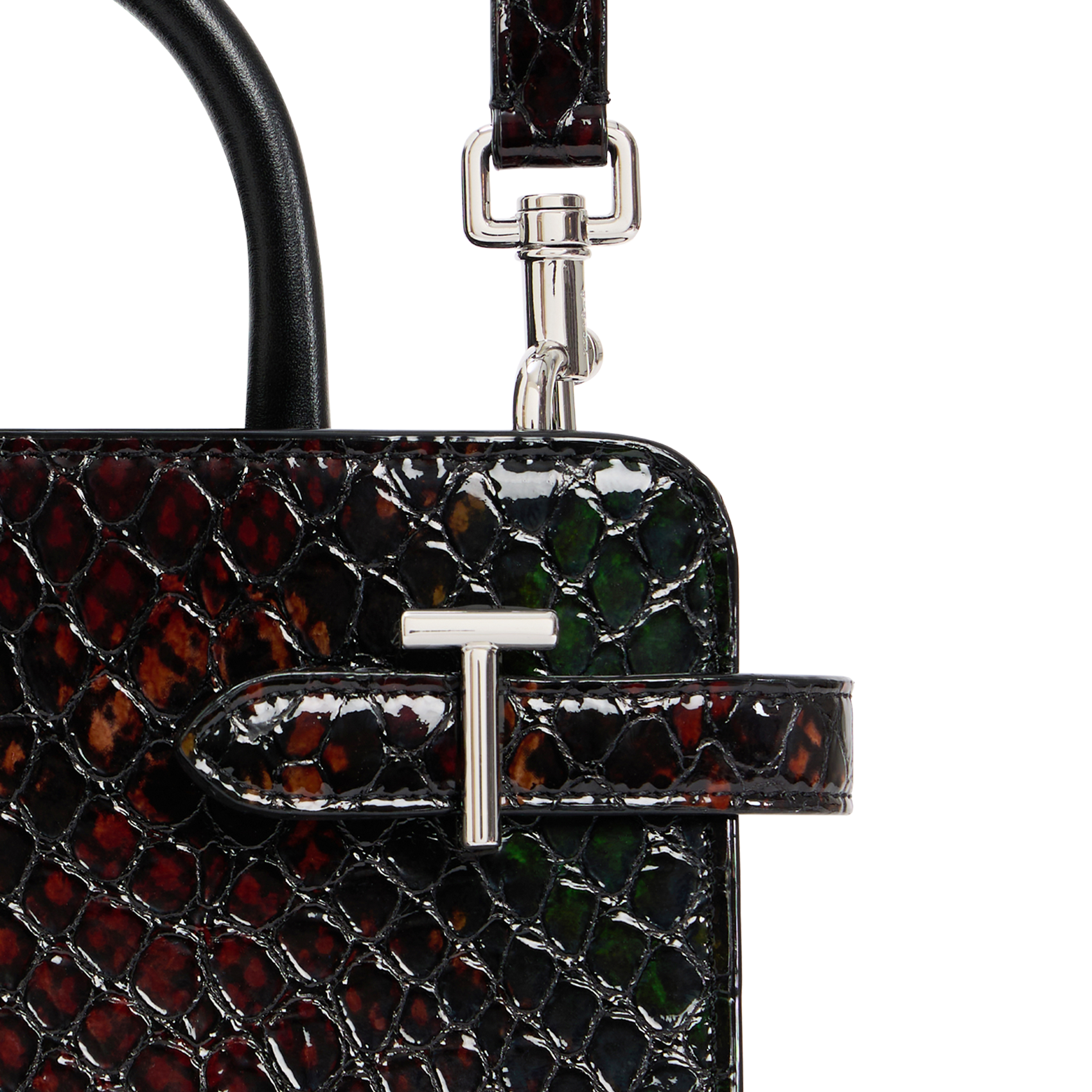 SAc bandoulière en cuir LE TANNEUR Multicolore