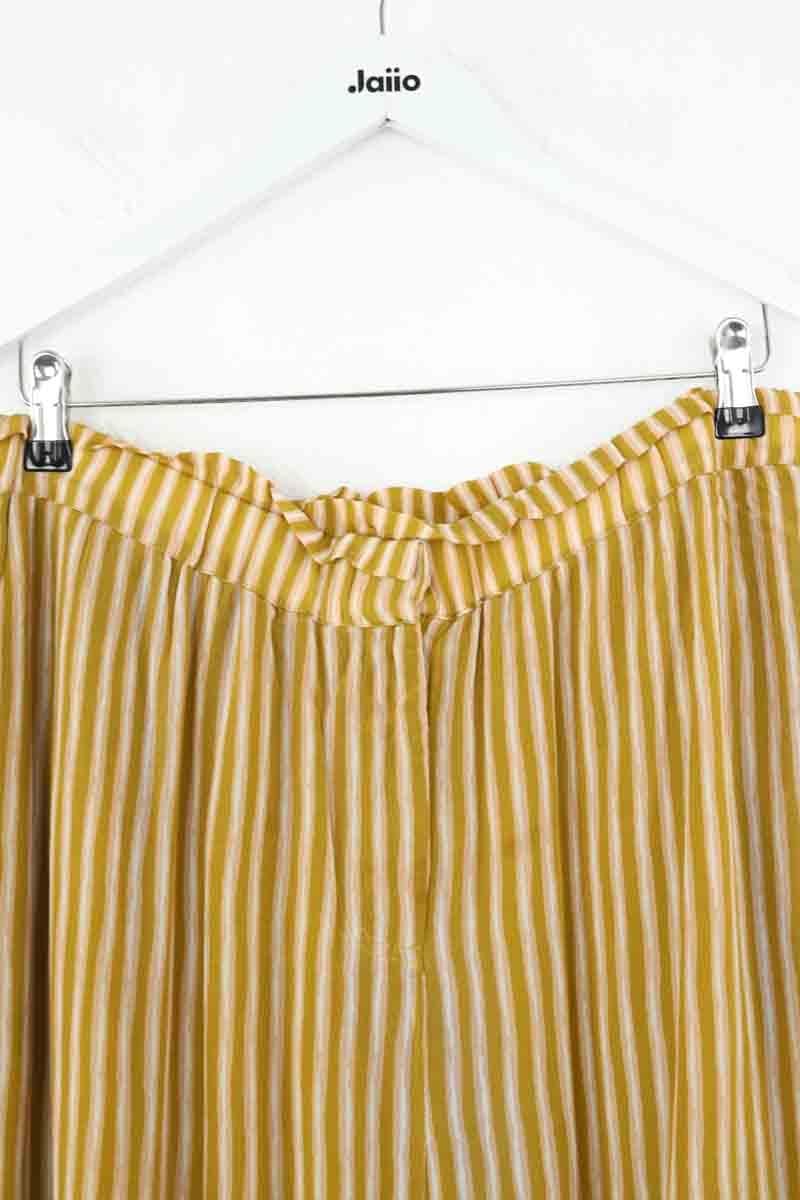 Wide trousers LOUISE MISHA - Seconde Main Yellow