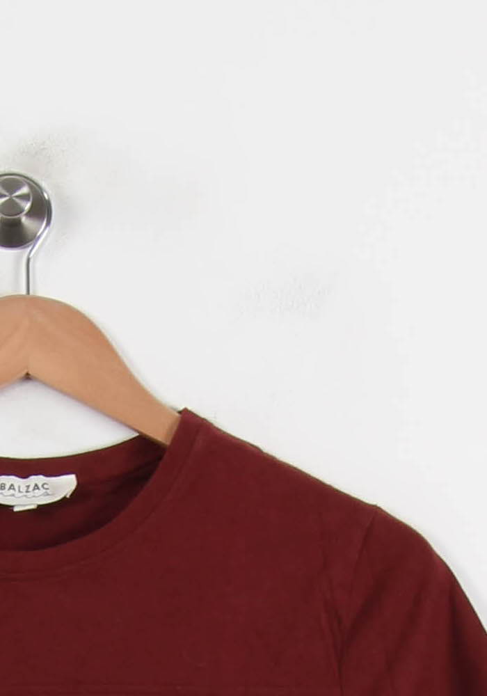 Tommy Badge T-shirt BALZAC PARIS - Seconde Main Red