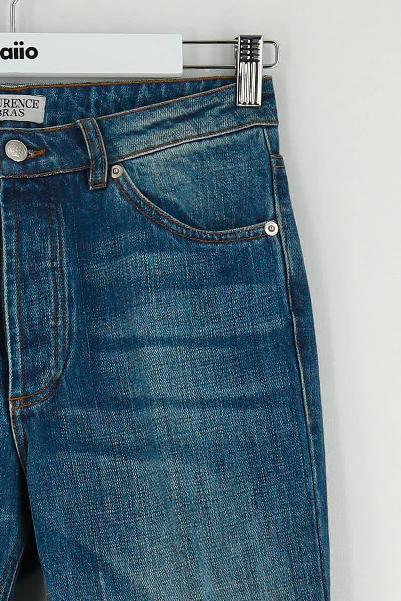 Boot-cut jeans LAURENCE BRAS - Seconde Main Blue