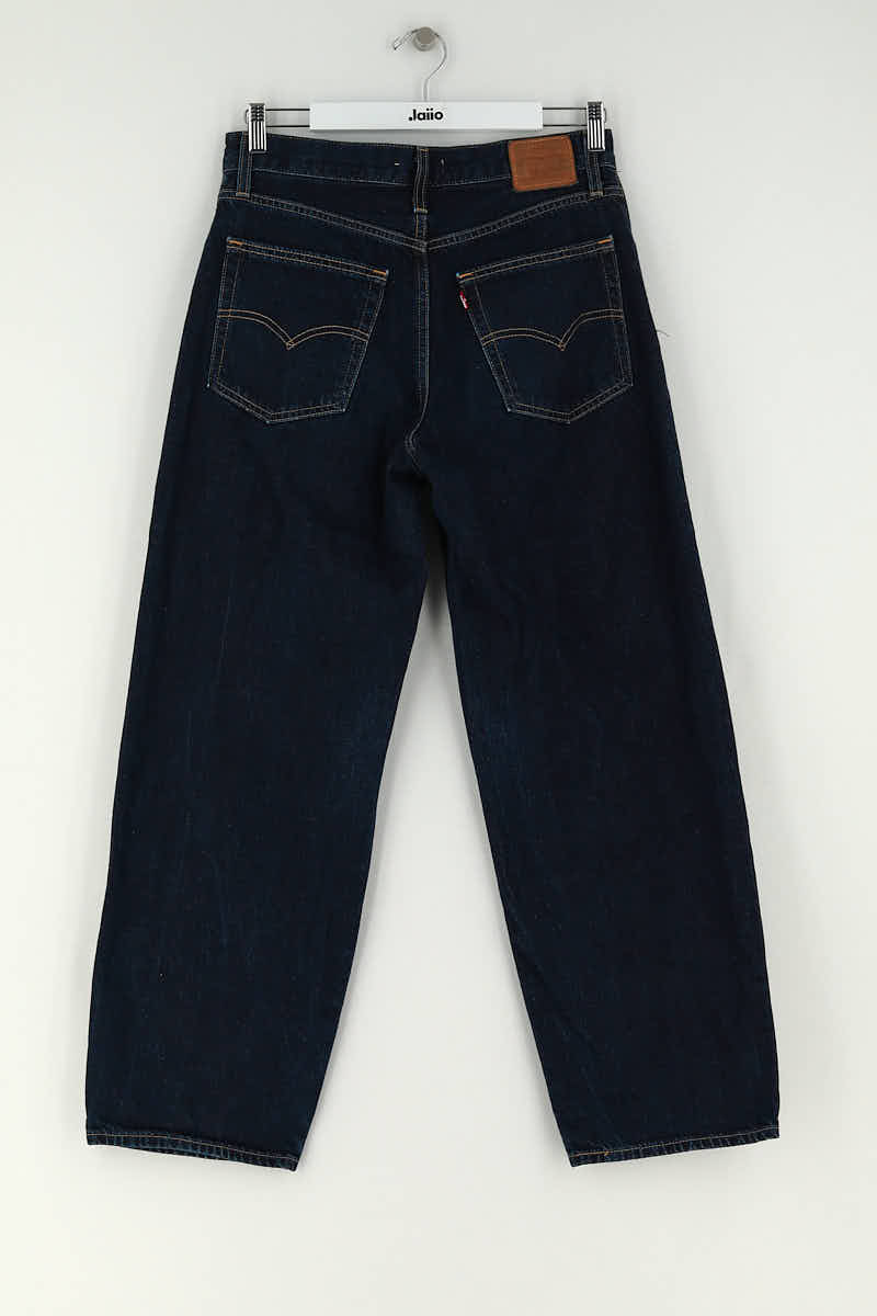 Straight cotton-blend pants LEVI'S - Seconde main Blue