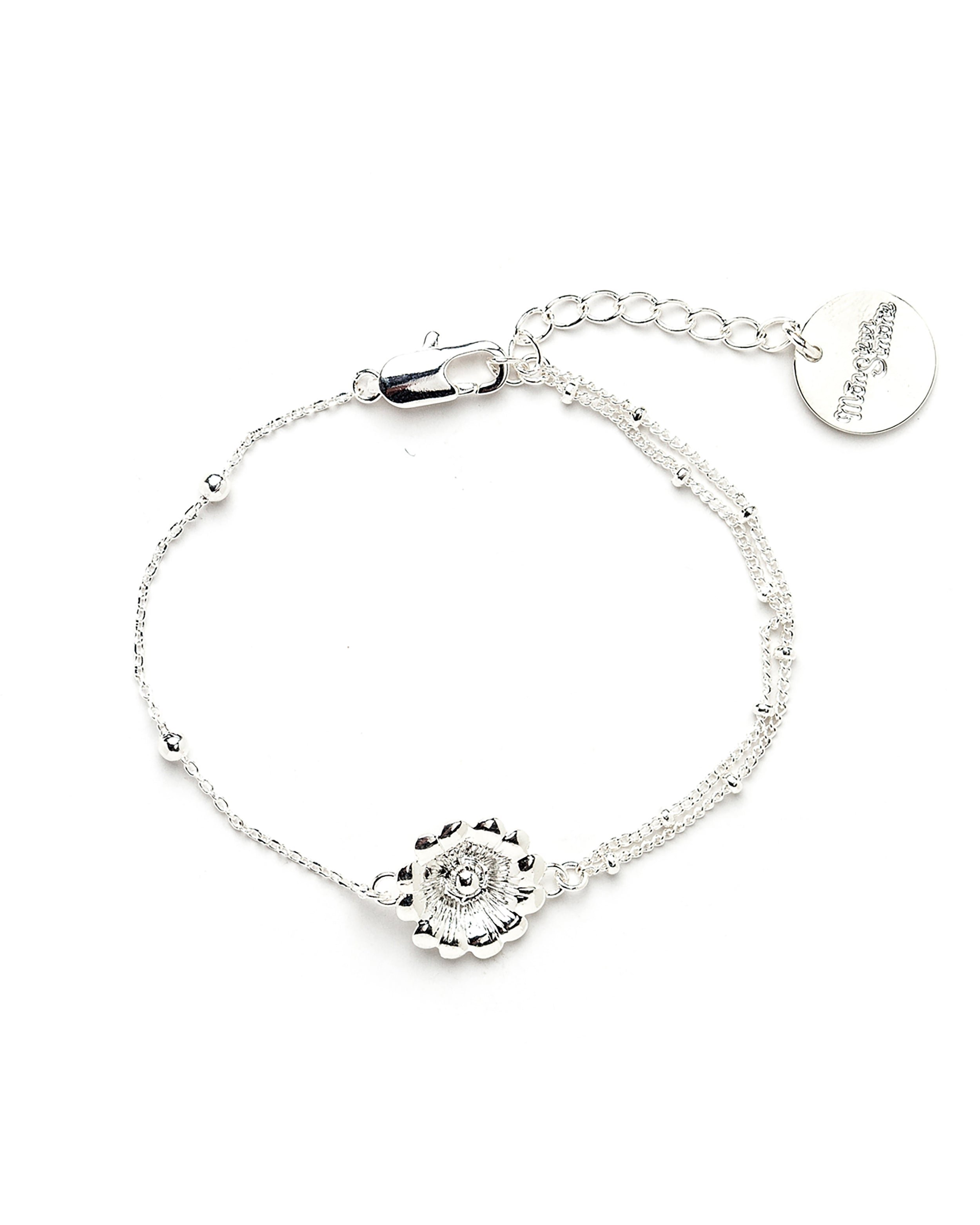 THÉIA - fine gold-plated flower bracelet MONSIEUR SIMONE