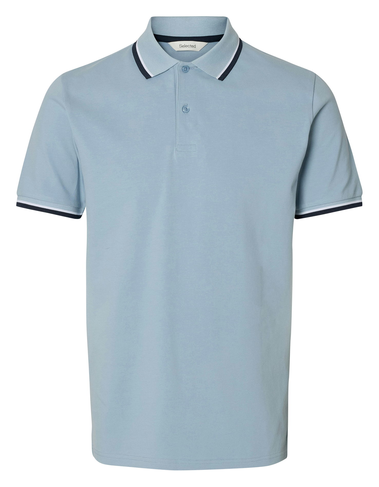 Regular-fit polo shirt SELECTED Blue