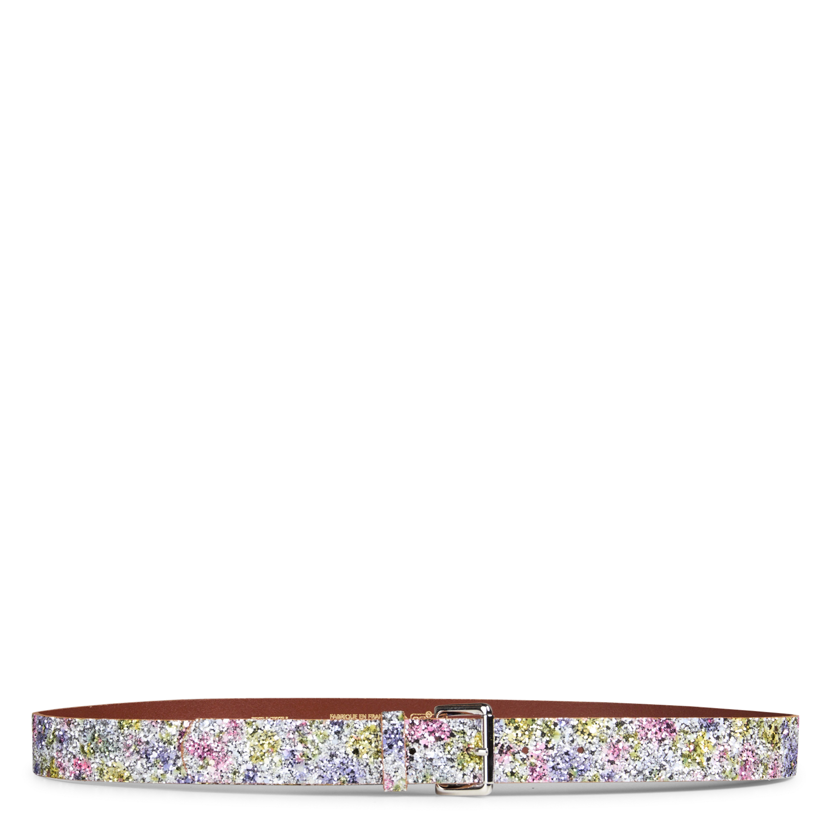 Glittery belt DES PETITS HAUTS Multicolored
