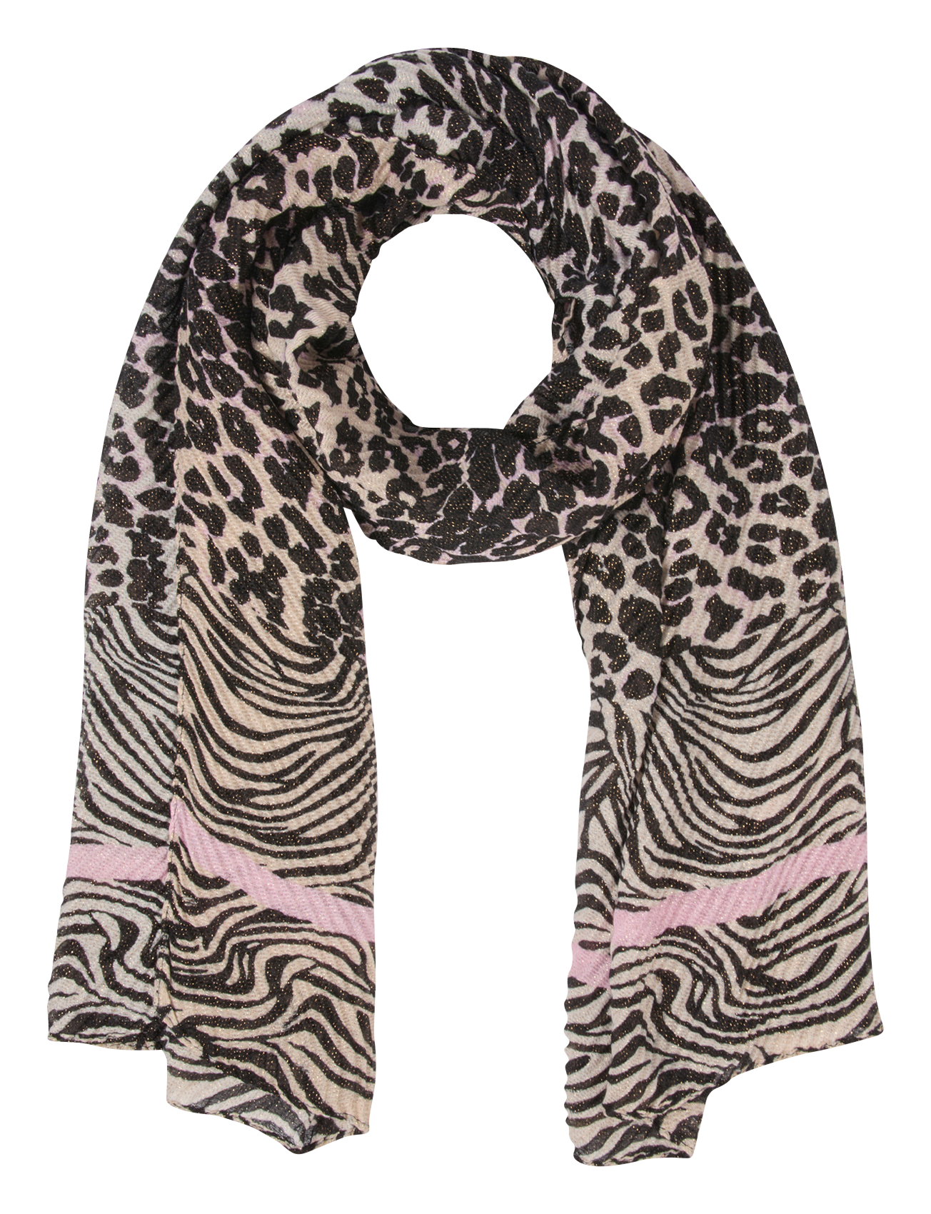 Sjaal met dierenprint MORGAN Veelkleurig