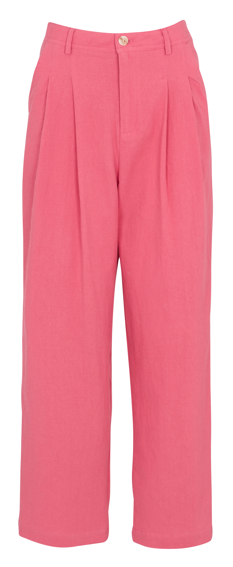 Wide cotton trousers  THE KORNER Pink